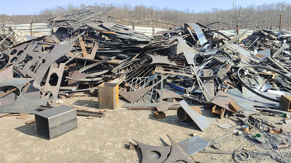 大连废铁回收展示